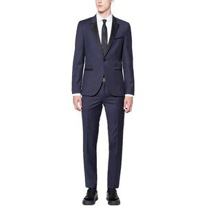 TAILORED Hugo Boss Extra Slim Fit Navy Tuxedo Suit